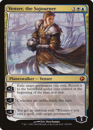 Venser, the Sojourner [Scars of Mirrodin] | Jomio and Rueliete's Cards and Comics