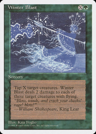 Winter Blast [Fourth Edition] | Jomio and Rueliete's Cards and Comics