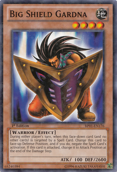 Big Shield Gardna [BP01-EN176] Starfoil Rare | Jomio and Rueliete's Cards and Comics