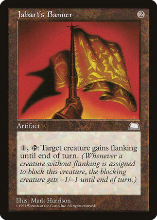 Jabari's Banner [Weatherlight] | Jomio and Rueliete's Cards and Comics