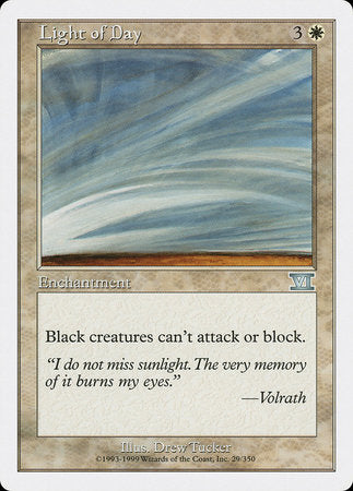 Light of Day [Classic Sixth Edition] | Jomio and Rueliete's Cards and Comics