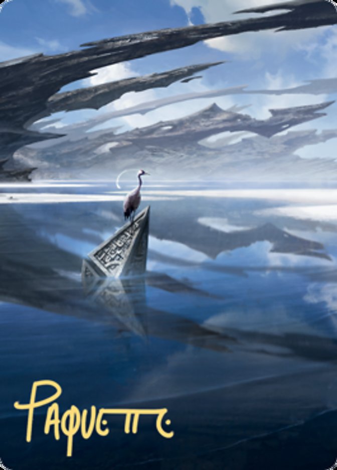 Seachrome Coast Art Card (Gold-Stamped Signature) [Zendikar Rising Art Series] | Jomio and Rueliete's Cards and Comics