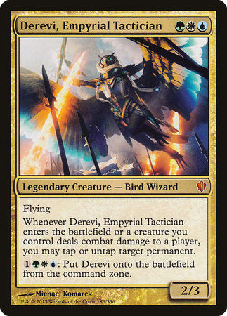 Derevi, Empyrial Tactician [Commander 2013] | Jomio and Rueliete's Cards and Comics