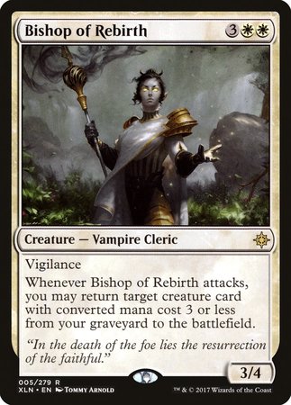 Bishop of Rebirth [Ixalan] | Jomio and Rueliete's Cards and Comics