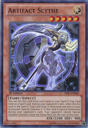 Artifact Scythe [PRIO-EN000] Super Rare | Jomio and Rueliete's Cards and Comics