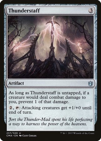 Thunderstaff [Commander Anthology] | Jomio and Rueliete's Cards and Comics