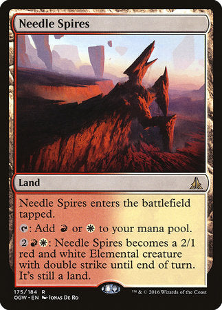 Needle Spires [Oath of the Gatewatch] | Jomio and Rueliete's Cards and Comics
