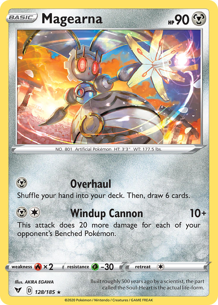 Magearna (128/185) [Sword & Shield: Vivid Voltage] | Jomio and Rueliete's Cards and Comics