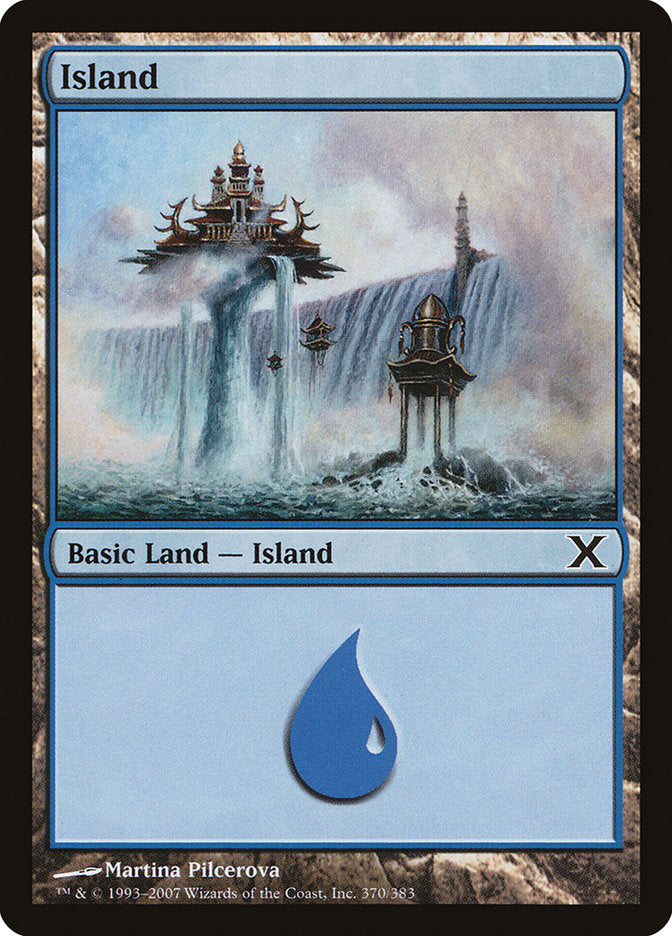 Island (370) [Tenth Edition] | Jomio and Rueliete's Cards and Comics