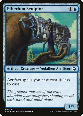 Etherium Sculptor [Commander 2018] | Jomio and Rueliete's Cards and Comics