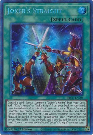 Joker's Straight (Collector's Rare) [KICO-EN004] Collector's Rare | Jomio and Rueliete's Cards and Comics
