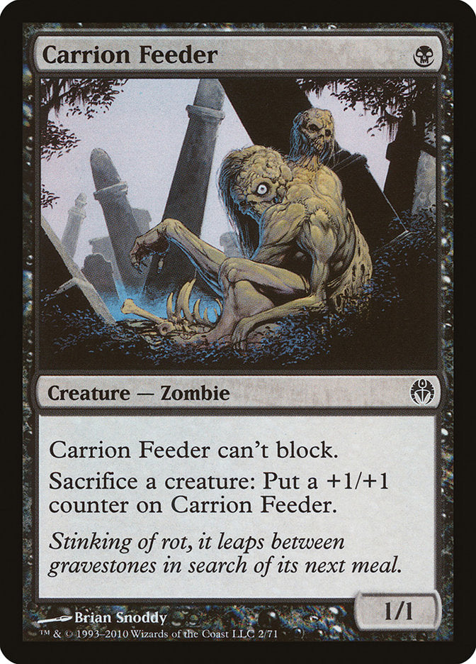 Carrion Feeder [Duel Decks: Phyrexia vs. the Coalition] | Jomio and Rueliete's Cards and Comics