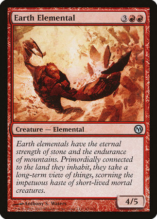 Earth Elemental [Duels of the Planeswalkers] | Jomio and Rueliete's Cards and Comics