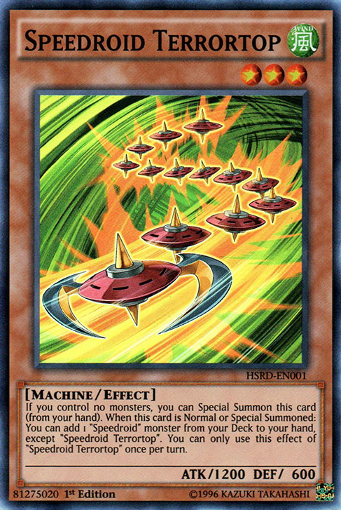 Speedroid Terrortop [HSRD-EN001] Super Rare | Jomio and Rueliete's Cards and Comics