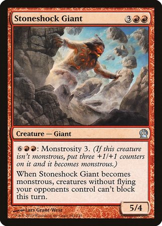 Stoneshock Giant [Theros] | Jomio and Rueliete's Cards and Comics