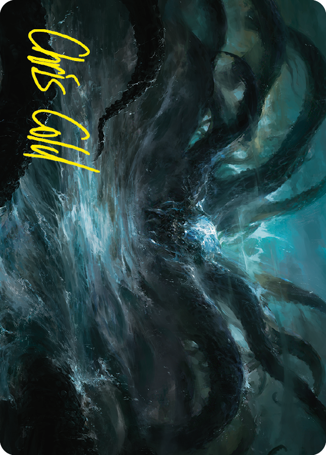 The Watcher in the Water Art Card (Gold-Stamped Signature) [The Lord of the Rings: Tales of Middle-earth Art Series] | Jomio and Rueliete's Cards and Comics