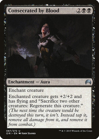 Consecrated by Blood [Magic Origins] | Jomio and Rueliete's Cards and Comics