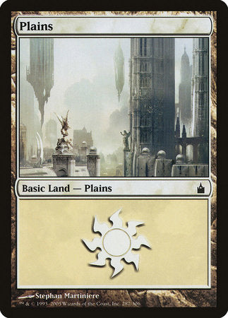 Plains (287) [Ravnica: City of Guilds] | Jomio and Rueliete's Cards and Comics