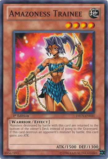Amazoness Trainee [DREV-EN031] Common | Jomio and Rueliete's Cards and Comics