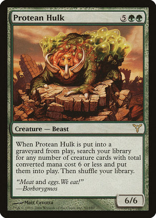 Protean Hulk [Dissension] | Jomio and Rueliete's Cards and Comics