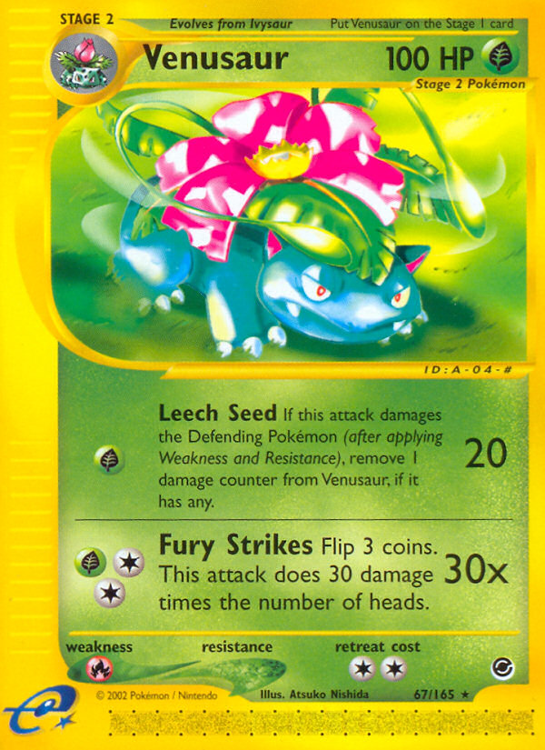 Venusaur (67/165) [Expedition: Base Set] | Jomio and Rueliete's Cards and Comics