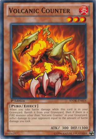 Volcanic Counter [SDOK-EN014] Common | Jomio and Rueliete's Cards and Comics