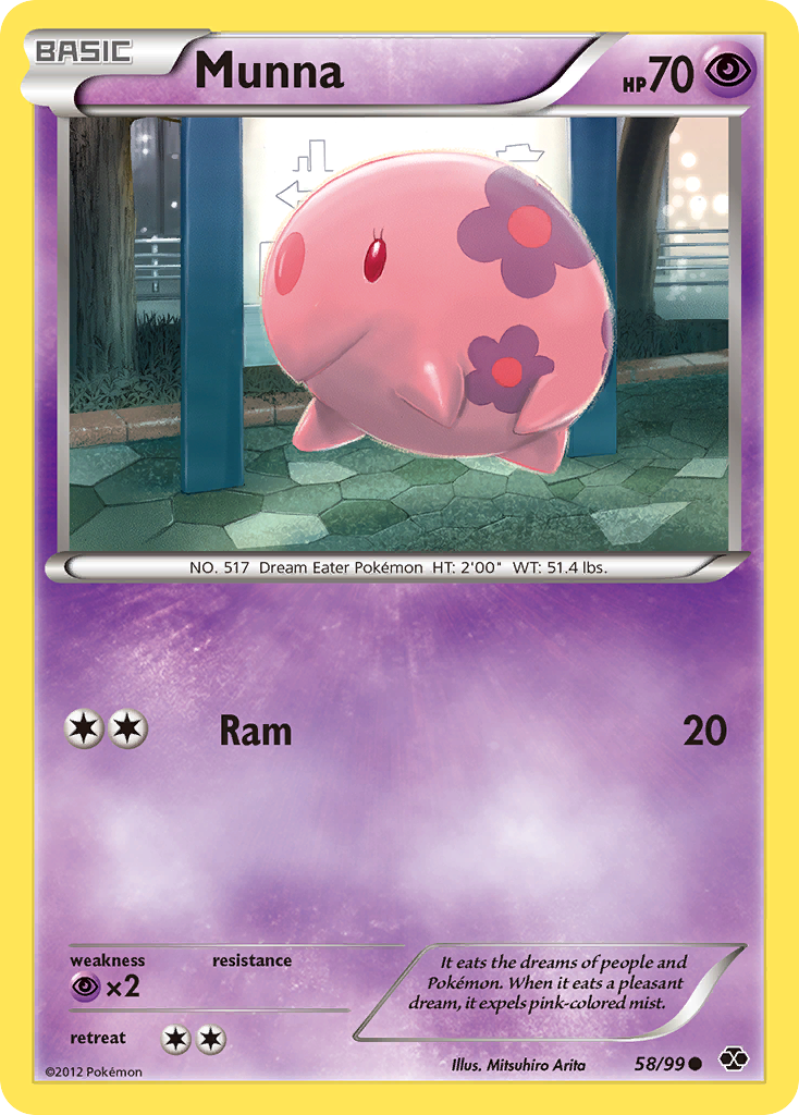 Munna (58/99) [Black & White: Next Destinies] | Jomio and Rueliete's Cards and Comics