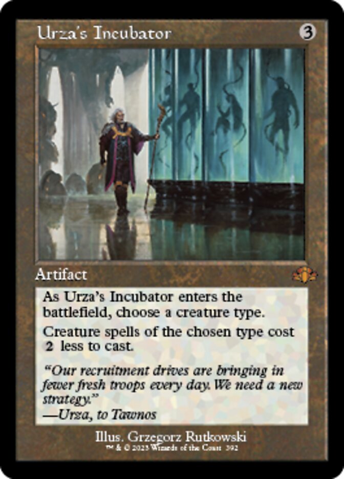 Urza's Incubator (Retro) [Dominaria Remastered] | Jomio and Rueliete's Cards and Comics