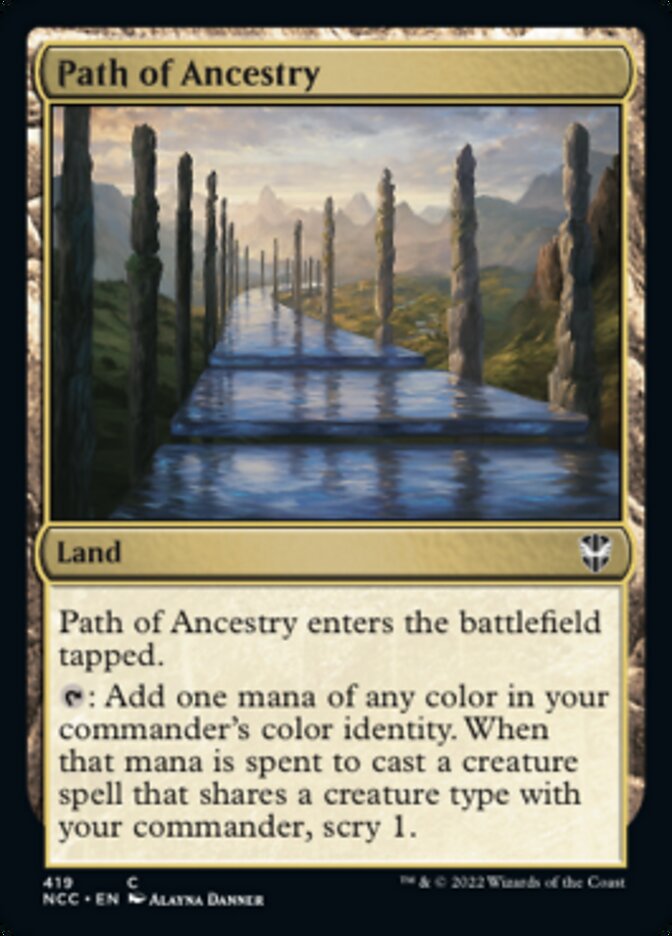 Path of Ancestry [Streets of New Capenna Commander] | Jomio and Rueliete's Cards and Comics