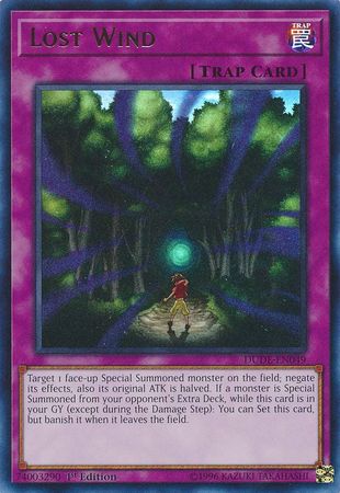 Lost Wind [DUDE-EN049] Ultra Rare | Jomio and Rueliete's Cards and Comics