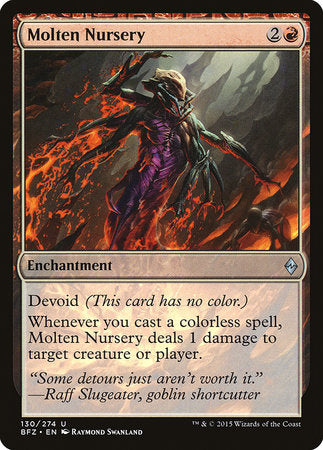 Molten Nursery [Battle for Zendikar] | Jomio and Rueliete's Cards and Comics