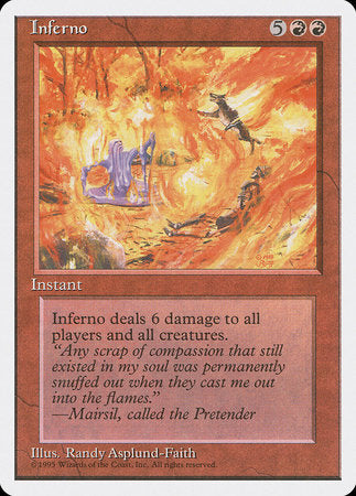 Inferno [Fourth Edition] | Jomio and Rueliete's Cards and Comics