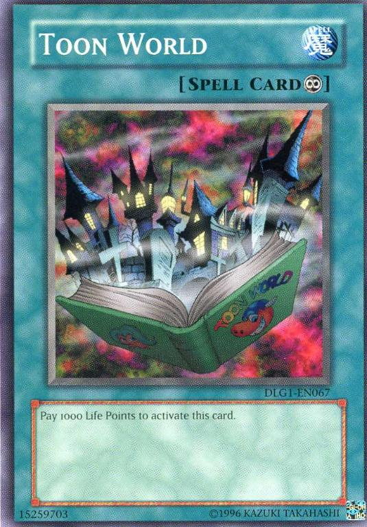 Toon World [DLG1-EN067] Common | Jomio and Rueliete's Cards and Comics