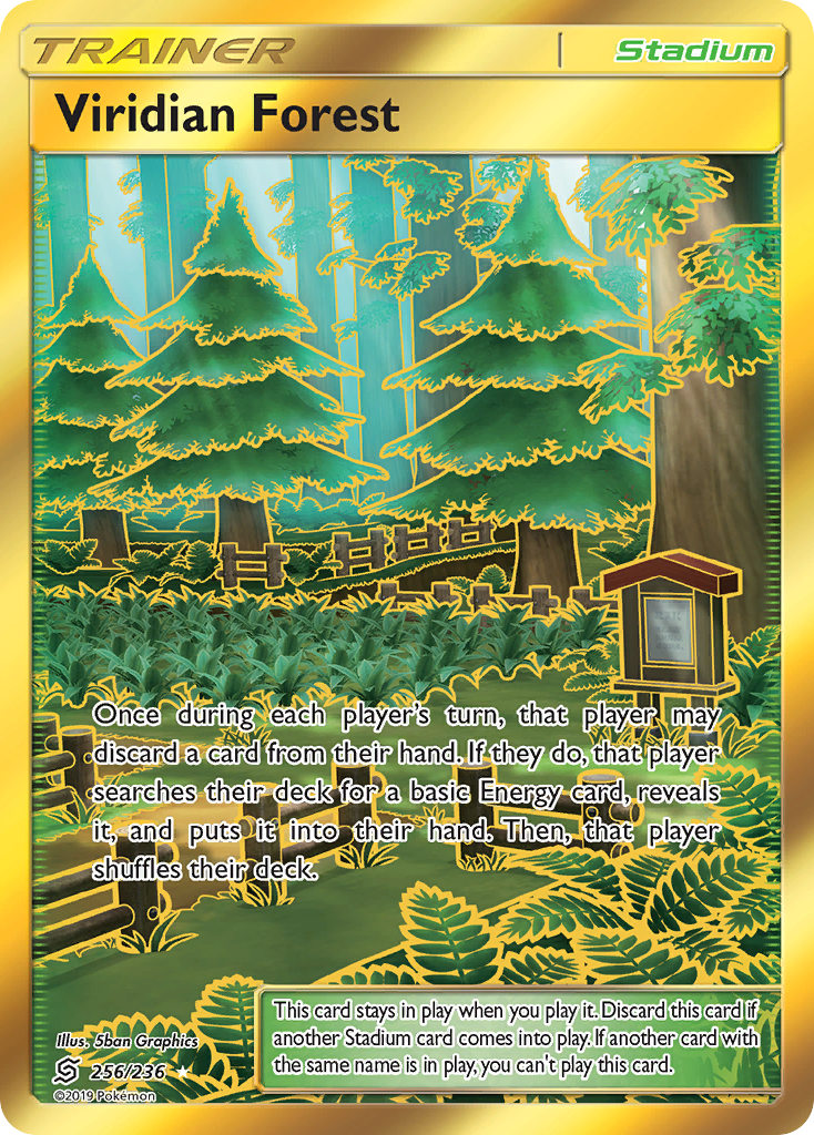 Viridian Forest (256/236) [Sun & Moon: Unified Minds] | Jomio and Rueliete's Cards and Comics