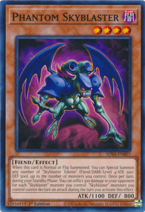 Phantom Skyblaster [SDSA-EN007] Common | Jomio and Rueliete's Cards and Comics
