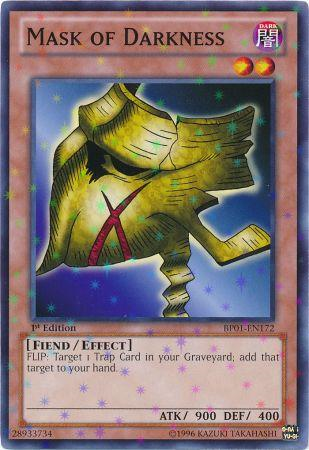Mask of Darkness [BP01-EN172] Starfoil Rare | Jomio and Rueliete's Cards and Comics
