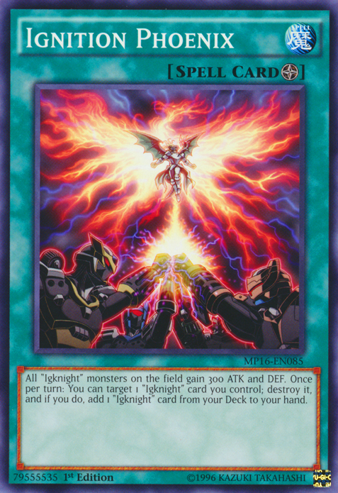 Ignition Phoenix [MP16-EN085] Common | Jomio and Rueliete's Cards and Comics