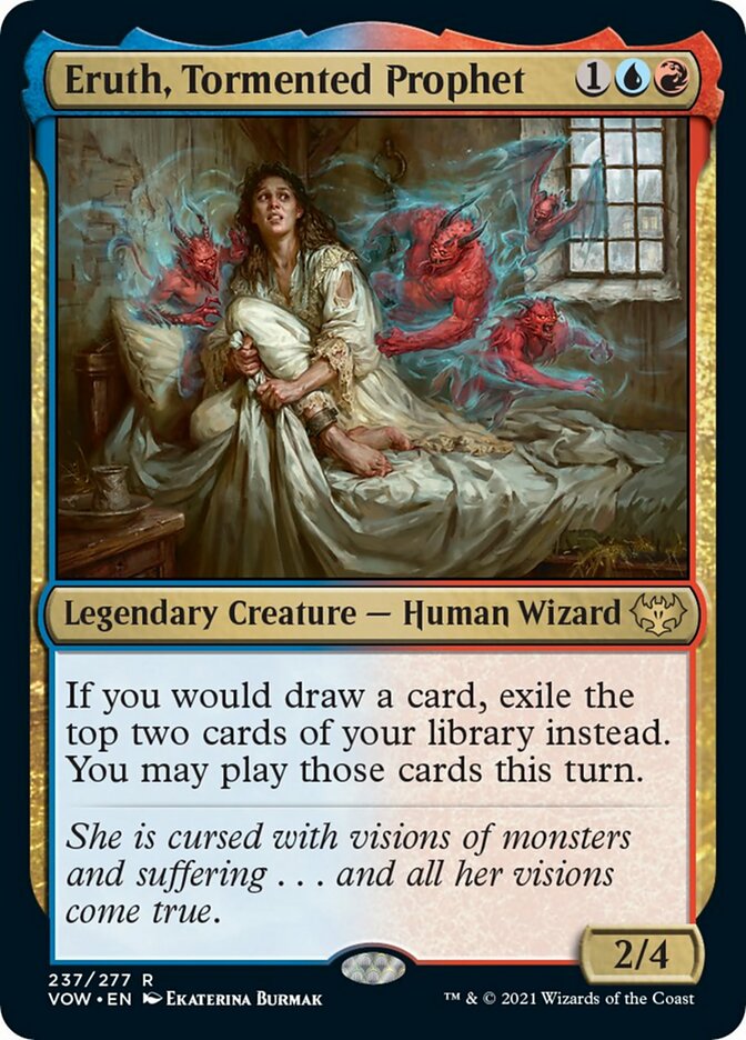 Eruth, Tormented Prophet [Innistrad: Crimson Vow] | Jomio and Rueliete's Cards and Comics