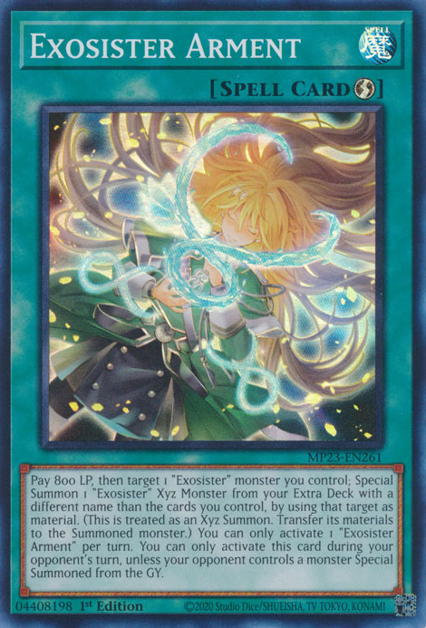 Exosister Arment [MP23-EN261] Super Rare | Jomio and Rueliete's Cards and Comics