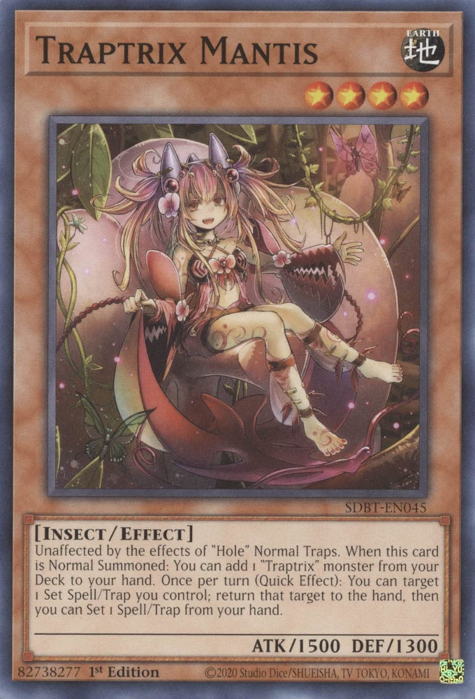 Traptrix Mantis [SDBT-EN045] Common | Jomio and Rueliete's Cards and Comics