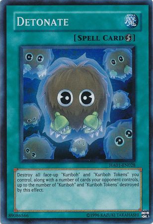 Detonate [HA01-EN028] Super Rare | Jomio and Rueliete's Cards and Comics