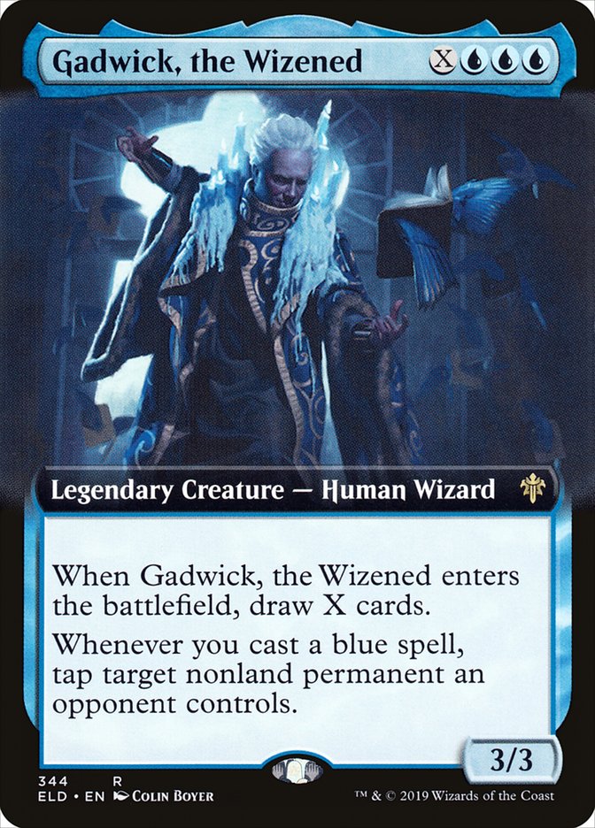 Gadwick, the Wizened (Extended Art) [Throne of Eldraine] | Jomio and Rueliete's Cards and Comics