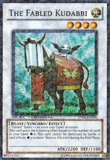 The Fabled Kudabbi [DT04-EN090] Super Rare | Jomio and Rueliete's Cards and Comics
