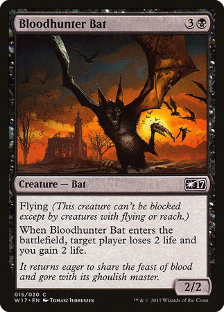Bloodhunter Bat [Welcome Deck 2017] | Jomio and Rueliete's Cards and Comics