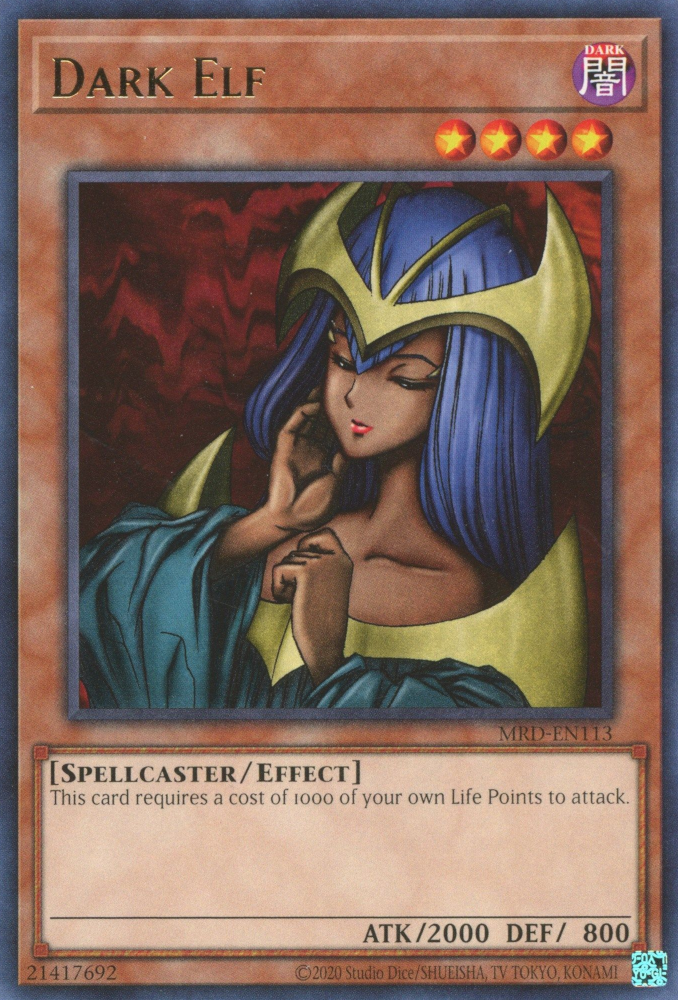 Dark Elf [MRD-EN113] Rare | Jomio and Rueliete's Cards and Comics