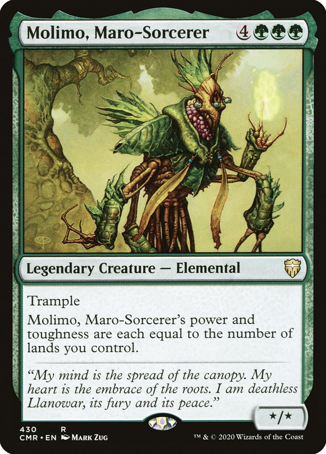 Molimo, Maro-Sorcerer [Commander Legends] | Jomio and Rueliete's Cards and Comics