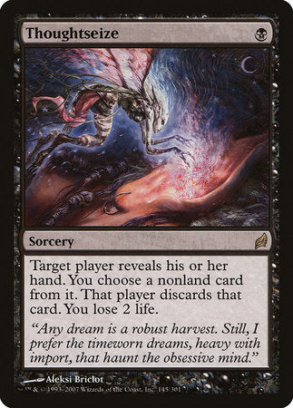 Thoughtseize [Lorwyn] | Jomio and Rueliete's Cards and Comics