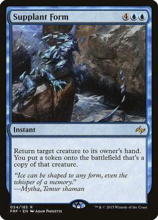 Supplant Form [Fate Reforged] | Jomio and Rueliete's Cards and Comics