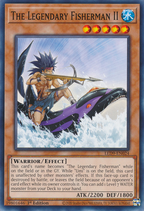 The Legendary Fisherman II [LED9-EN024] Common | Jomio and Rueliete's Cards and Comics