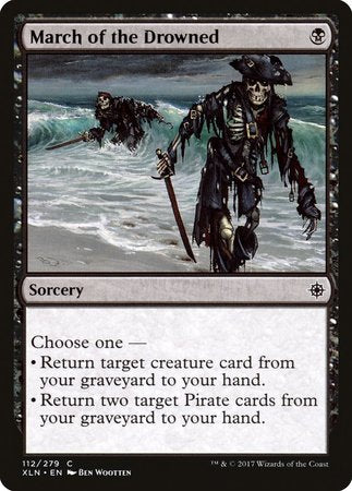 March of the Drowned [Ixalan] | Jomio and Rueliete's Cards and Comics